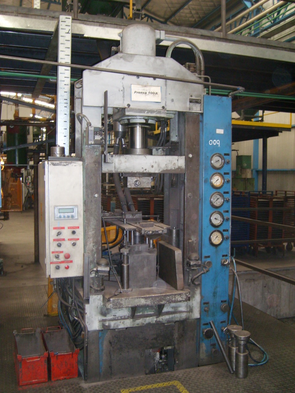 Prensa Hidráulica para Pulvi