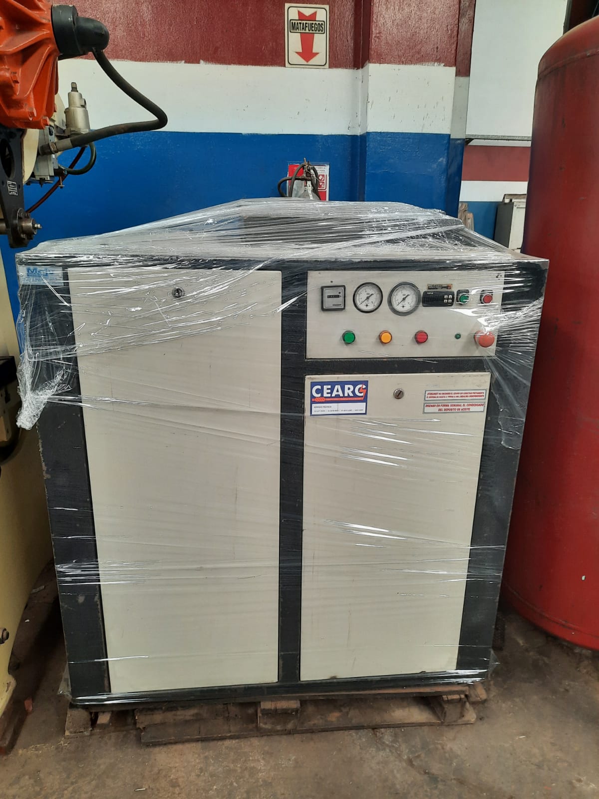 Compresor a tornillo